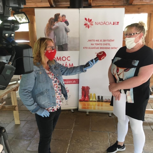 Reprezentácia Projektu v Novinách TV JOJ